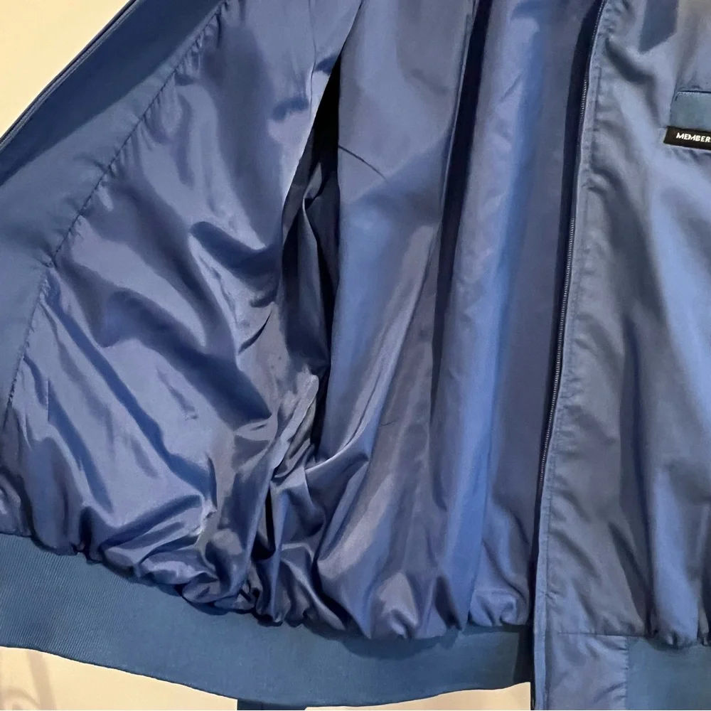 Members Only full zip bomber‎ jacket mens size 42L